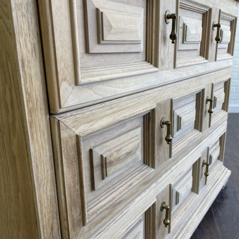 Vintage Drexel MCM Dresser - Bleached