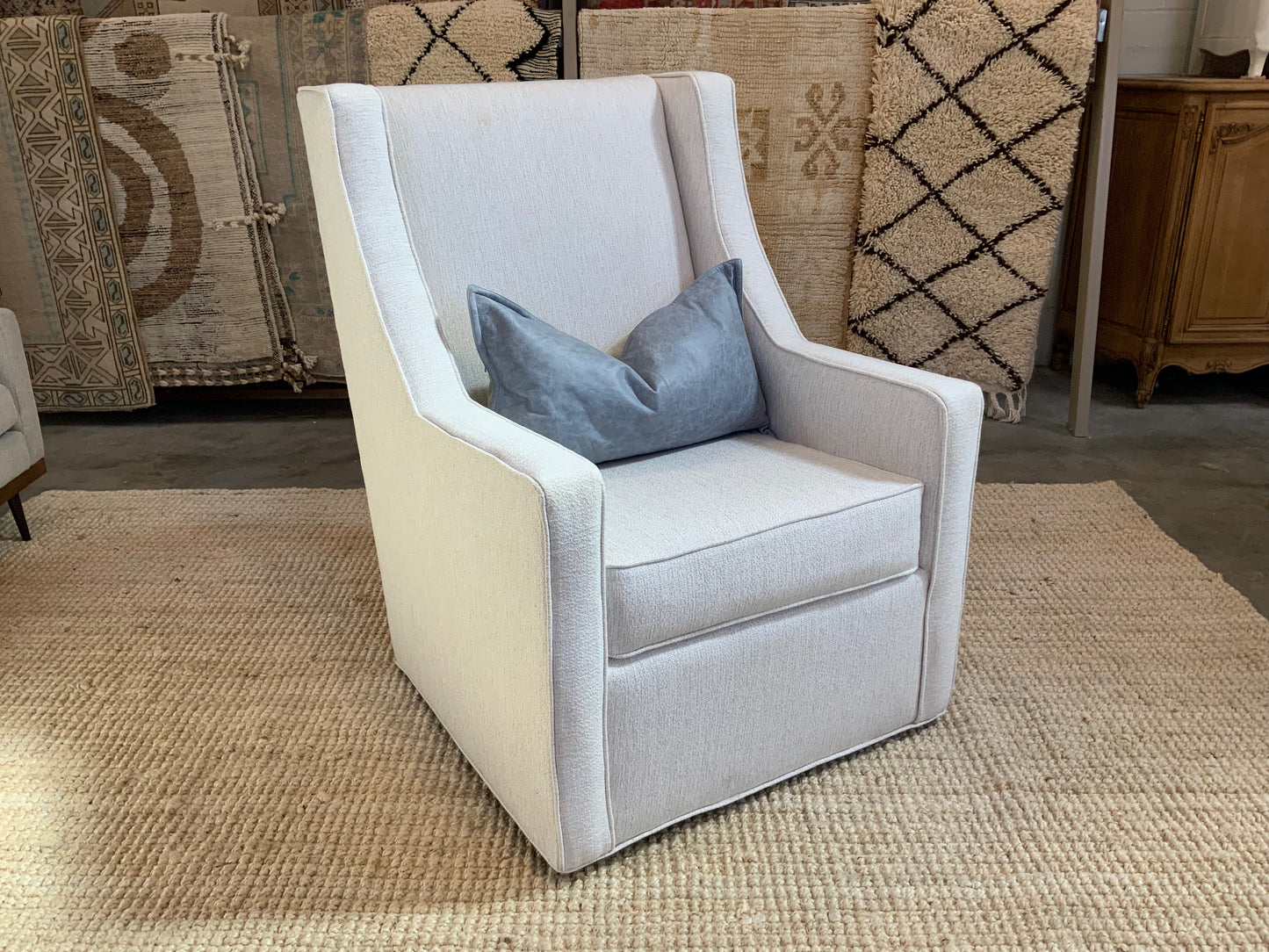 Modern Design Upholstered Arm Chairs