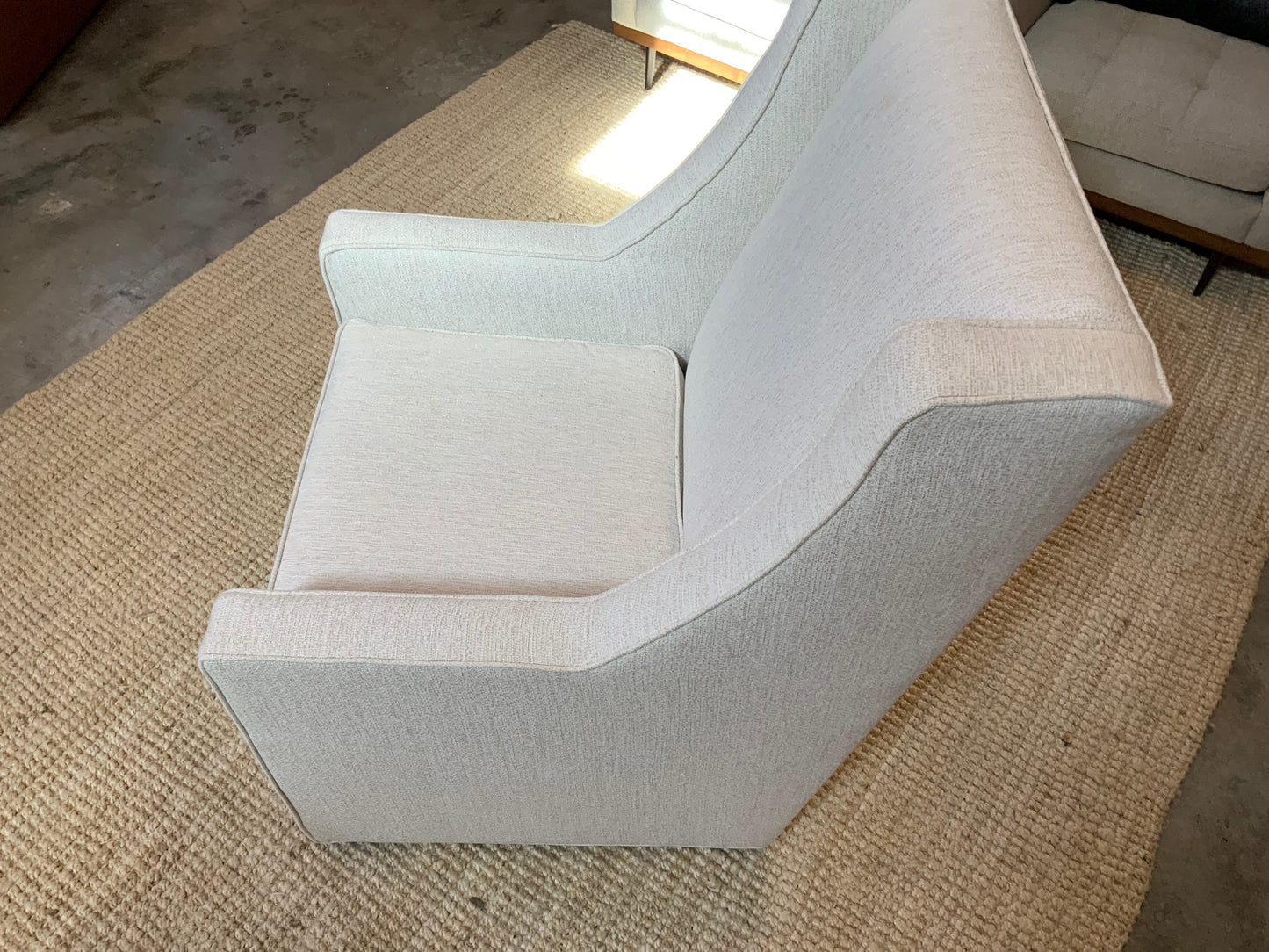 Modern Design Upholstered Arm Chairs