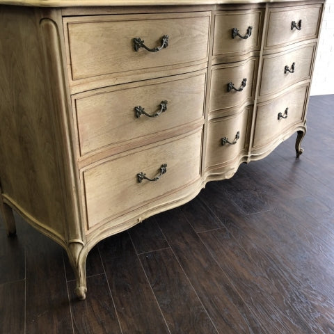 Vintage Drexel French Provincial Dresser - Bleached