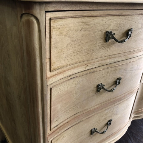 Vintage Drexel French Provincial Dresser - Bleached