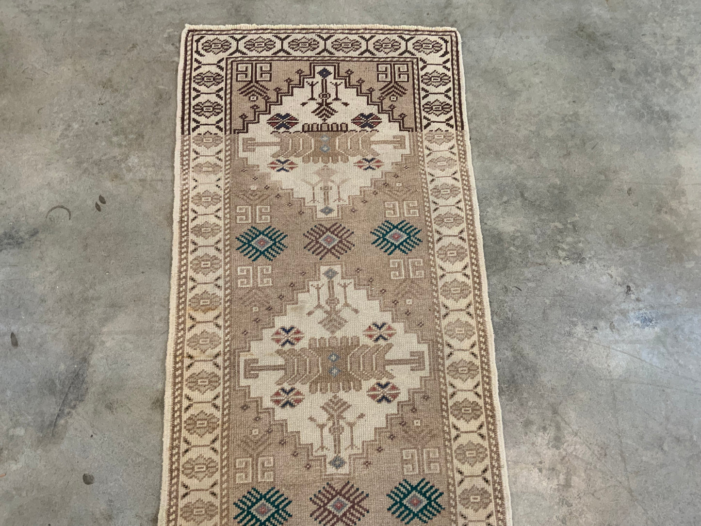 Authentic Vintage Turkish Runner TKRGMY545 - 2’3” x 5’6”