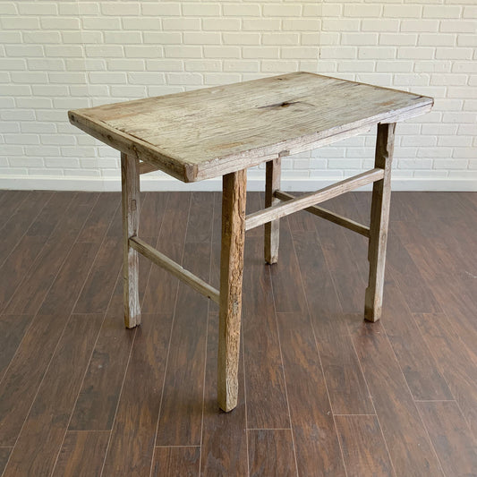 Vintage Elm Console Table