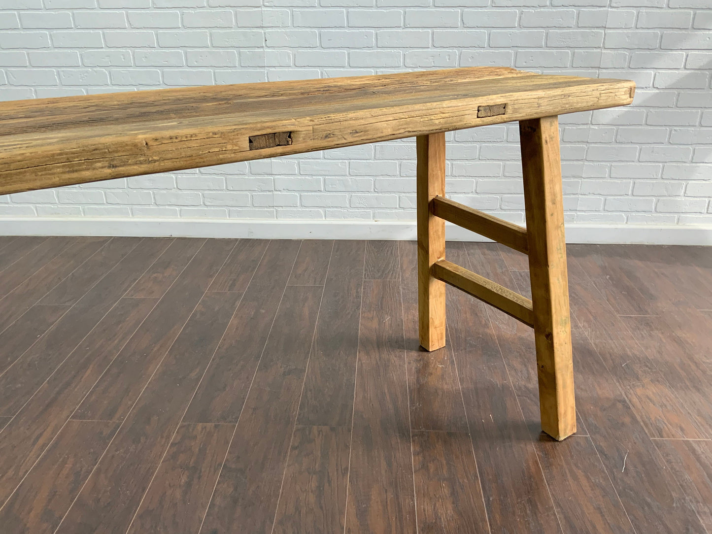 Reclaimed Elm Console Table - Sofa Table 5’7”