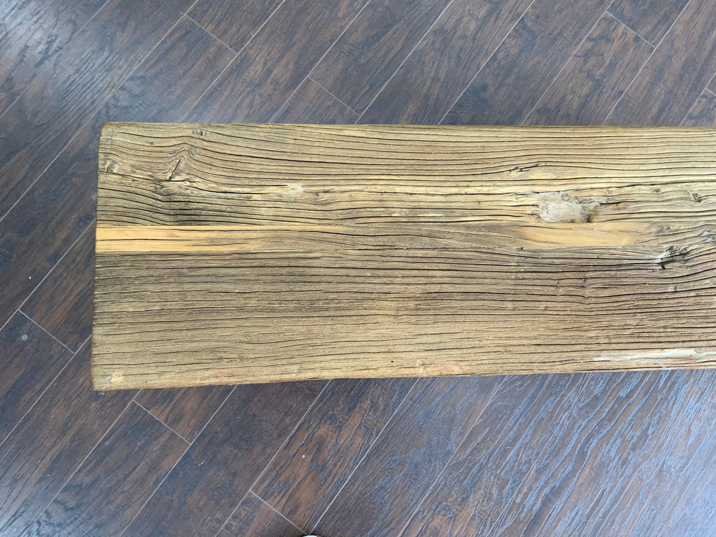 Reclaimed Elm 4’ Entryway Bench