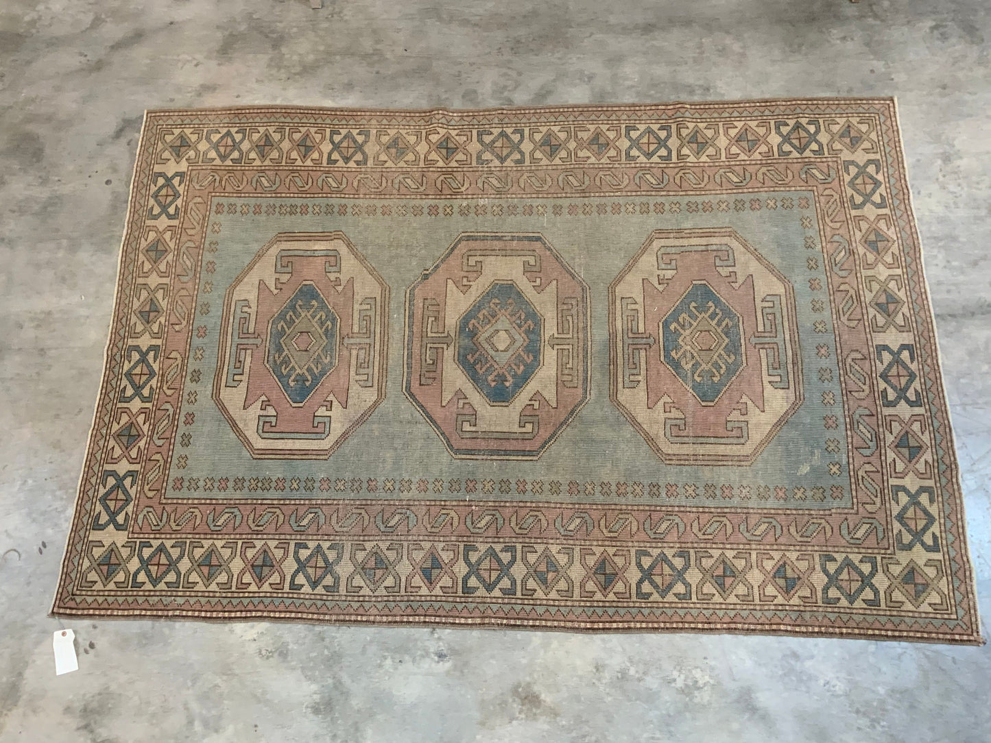 Authentic Vintage Turkish Rug TKRG42243260 - 5'9" x 8'6"