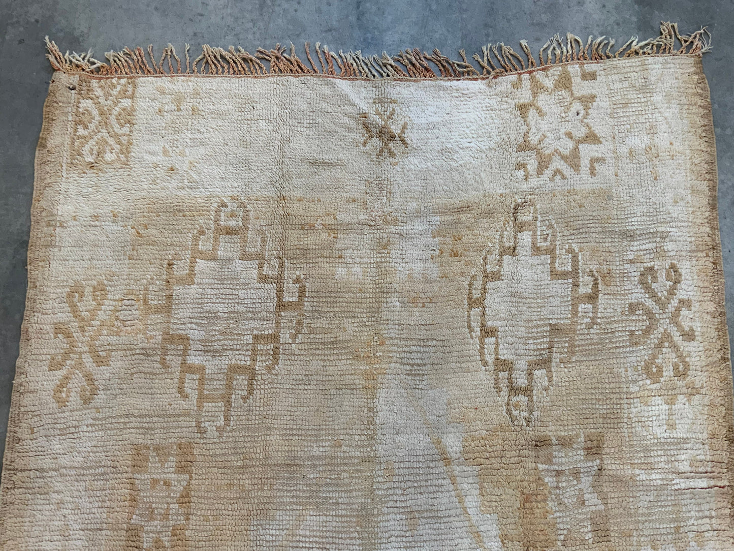 Authentic Vintage Moroccan Rug MNRG91172450 - 8'7" x 5'8