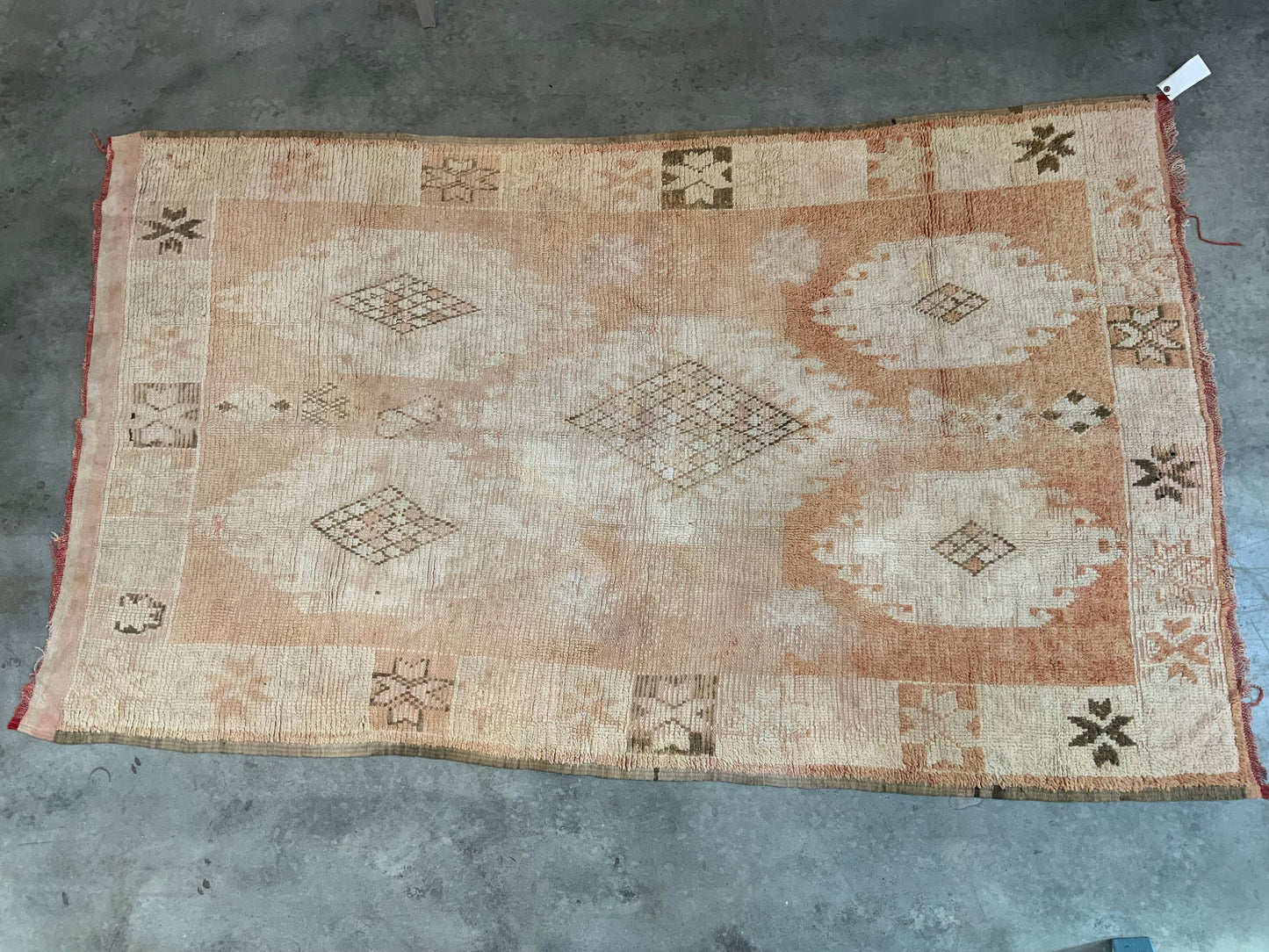 Authentic Vintage Moroccan Rug MNRG4414913500 - 5'5" x 9'4"