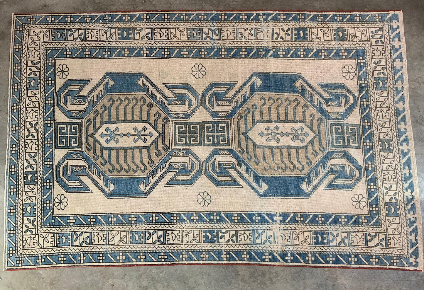 Authentic Vintage Turkish Rug TKRG91813450 - 4'11" x 7'7"